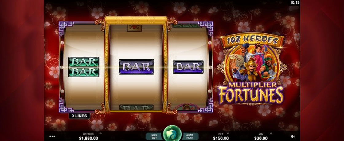 Игровой автомат 108 Heroes. 