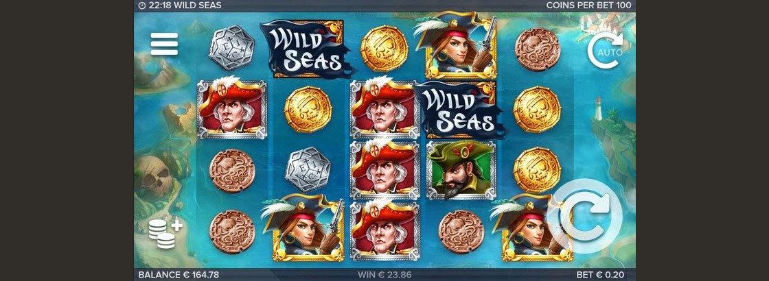 Игровой автомат Wild Seas. 