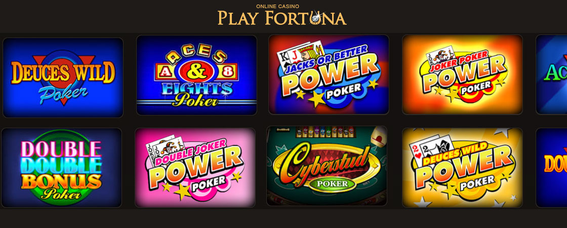 Играть в видеопокер онлайн бесплатно. 